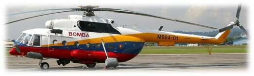Transportable Recompression Chamber System (TRCS) S-200 on mi-17 BOMBA helikopter Malaysia
