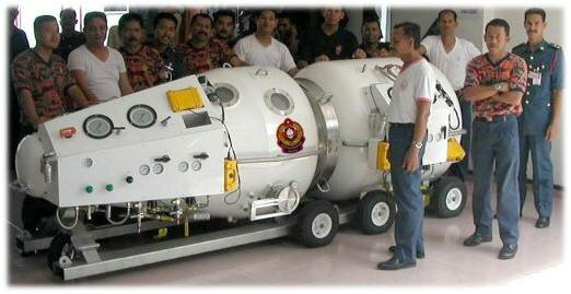 Transportable Recompression Chamber System (TRCS), portable hyperbaric chambers